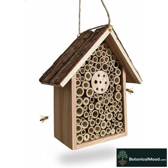 Redwood Mason Bee House & Pollinator Hotel