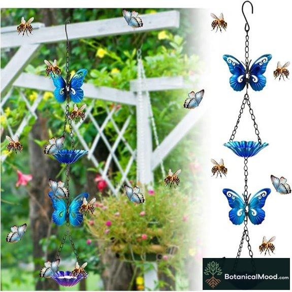 Tandefio Bee Watering Station with Flower Design