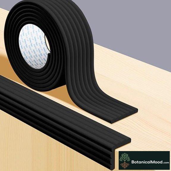 Proof Edge Corner Protectors 2pcs Black 78.7in