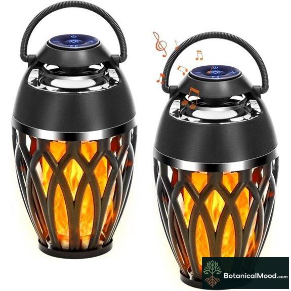 Vanten Outdoor Bluetooth Flame Speakers (2 Pack)