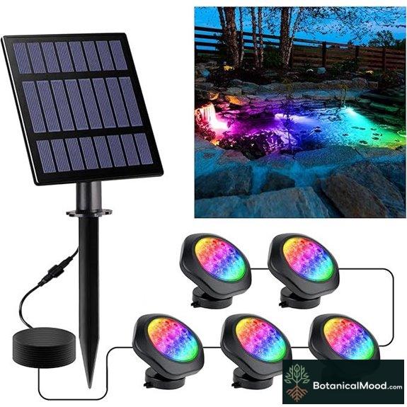 RGB Underwater Pond Lights with 18 LEDs
