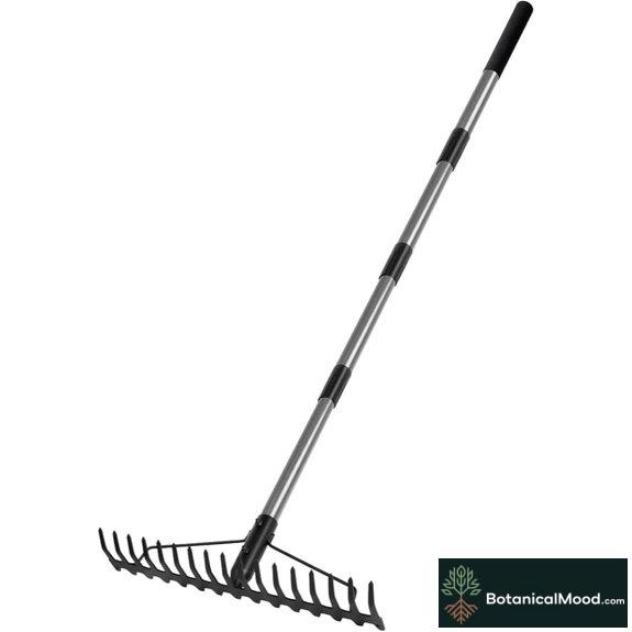 dual sided steel rake