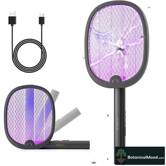 YISSVIC 2-in-1 Electric Fly Swatter and Mosquito Zapper