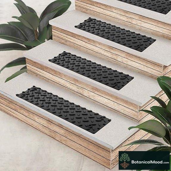 ROBLOCK 5 Pack Non-Slip Rubber Stair Treads