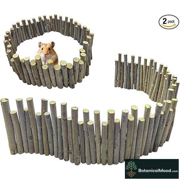 Hamster Bridge 2 Pack – Flexible Wooden Cage Divider