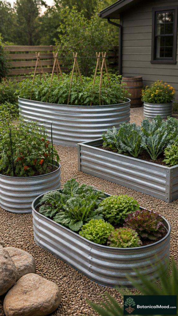 galvanized garden bed considerations
