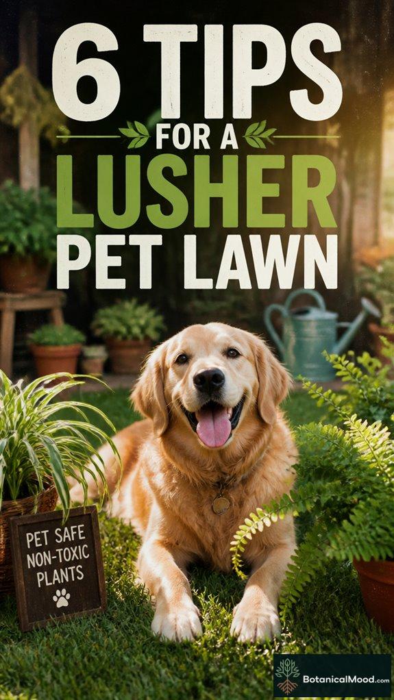 6 Tips for a Lusher Pet Lawn