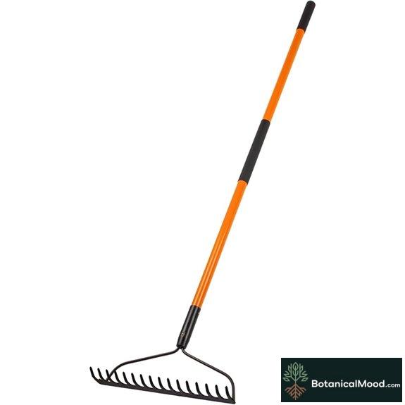 heavy duty fiberglass garden rake