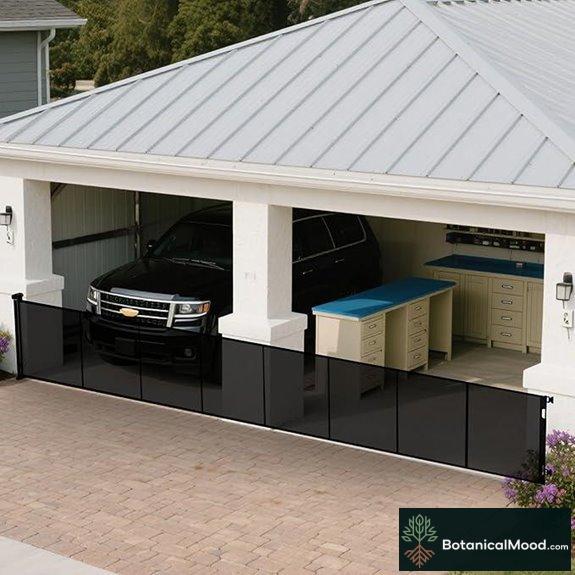 236-Inch Mesh Baby & Dog Retractable Gate