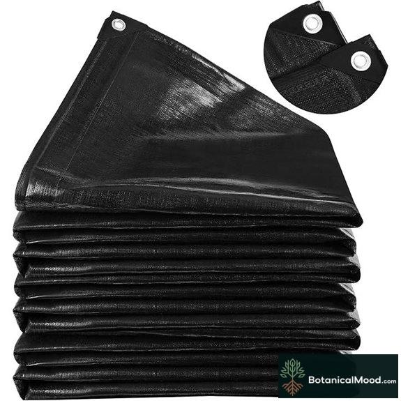 MYFAMIREA 25x30FT Pond Liner with Hemmed Edge