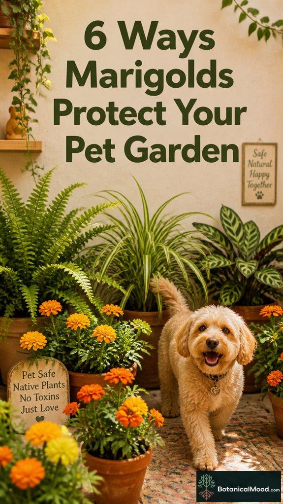 marigolds repel pests