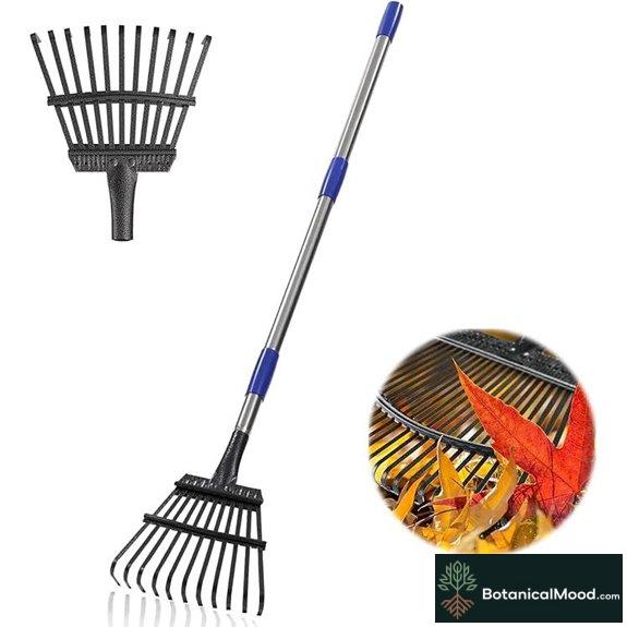 metal leaf rake handle