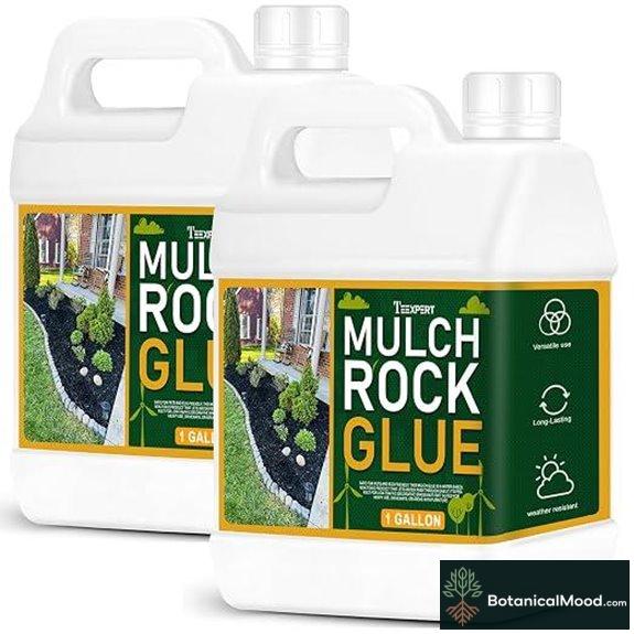 Teexpert Landscape Mulch and Rock Glue (2 Gallon)