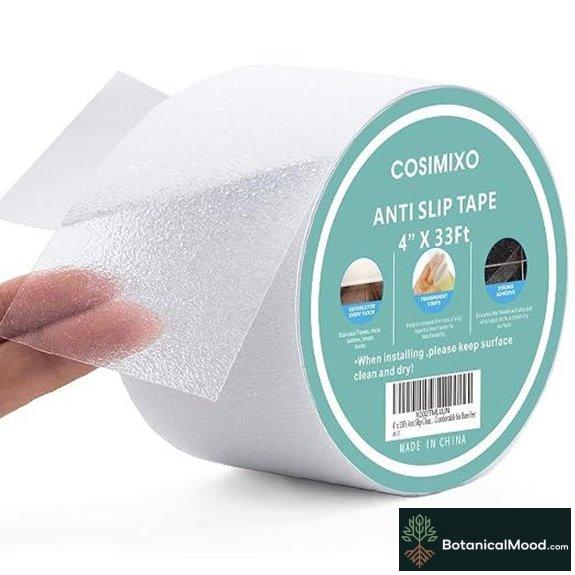COSIMIXO Clear Non-Slip Tape for Stairs and Boats