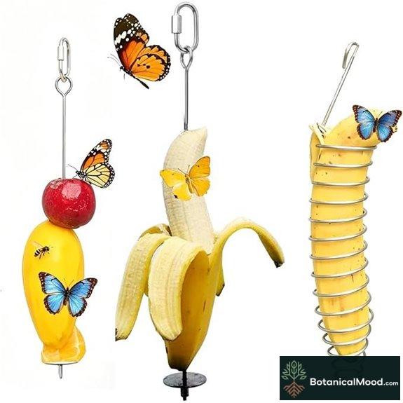 Butterfly Feeder Set for Outdoors (3 Pieces)
