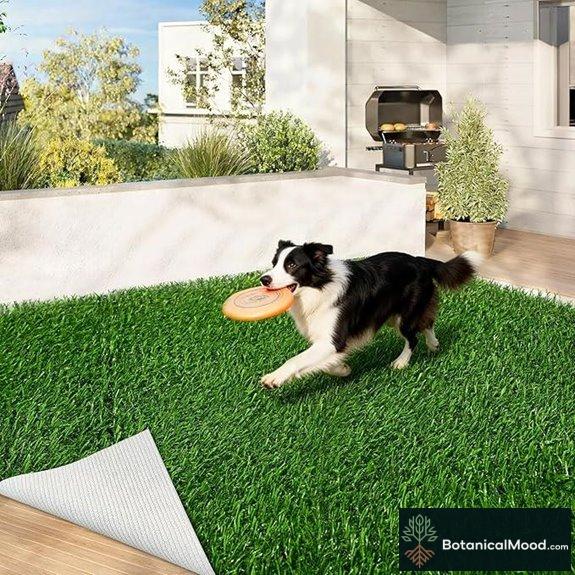 Artificial Grass Rug 5x8ft Soft Pet-Friendly Outdoor Use