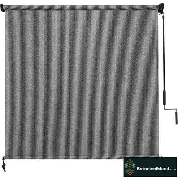 Amagenix Outdoor Roller Shade 8'x8' UV Protection