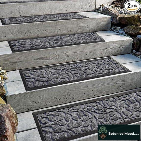 Aucuda Outdoor Stair Treads for Elders and Dogs