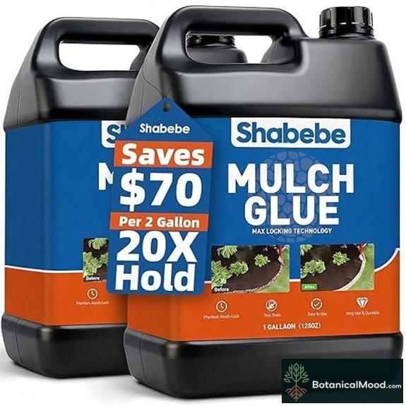 Mulch Glue 2 Gallon | Pet-Safe Landscaping Adhesive