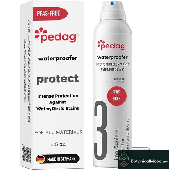 Pedag PFAS-Free Waterproof Spray for Fabric & Shoes