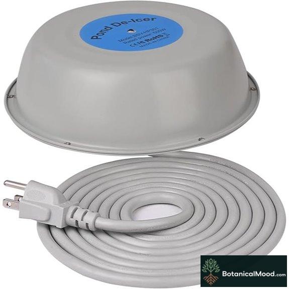 500W Pond Heater with Thermostat and Oxygen Exchange