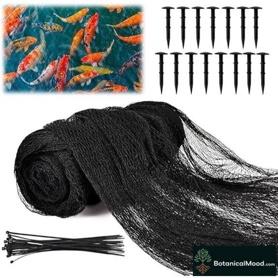 Heavy Duty Pond Netting with Reinforced Edges