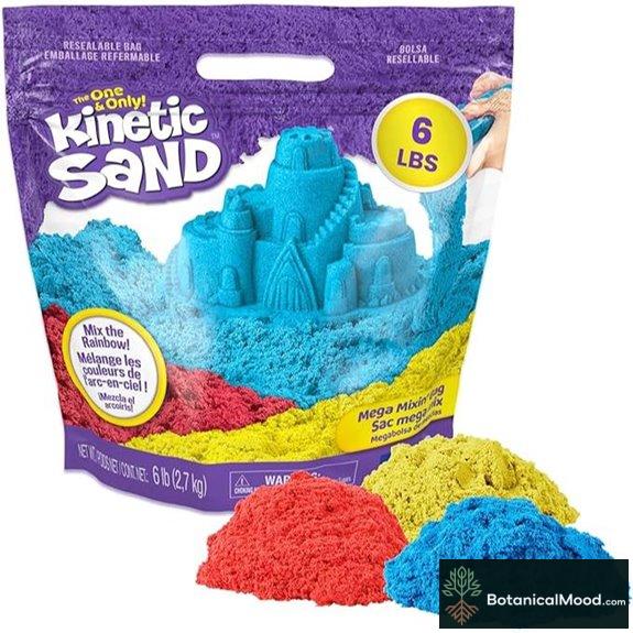 Kinetic Sand 6lb Mega Mixin Bag for Creative Play