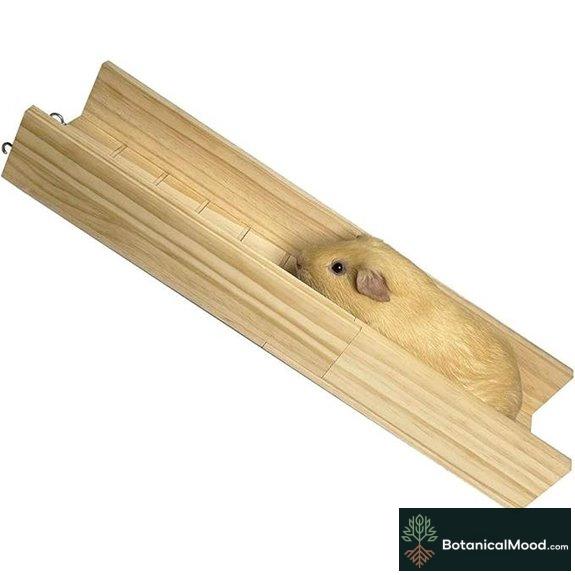 Guinea Pig Wooden Ladder Ramp for Small Animals