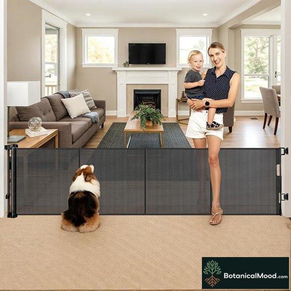 Reinforced 28 Tall x 100 Wide Retractable Gate