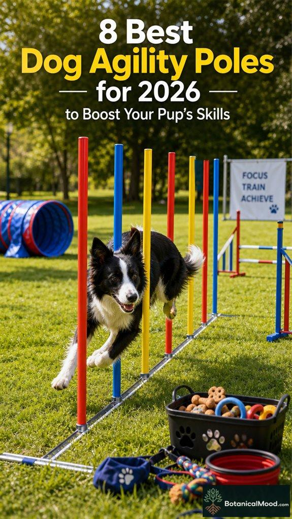 8 Best Dog Agility Poles for 2026 to Boost Your Pup’s Skills