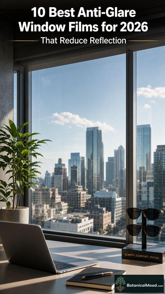 top anti glare window films