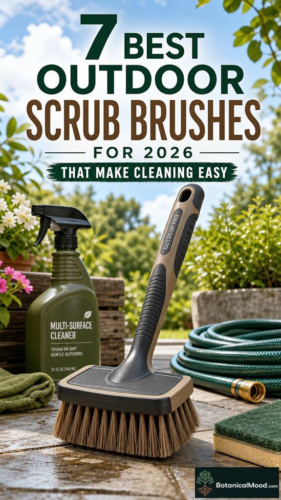 7 Best Outdoor Scrub Brushes for 2026 That Make Cleaning Easy