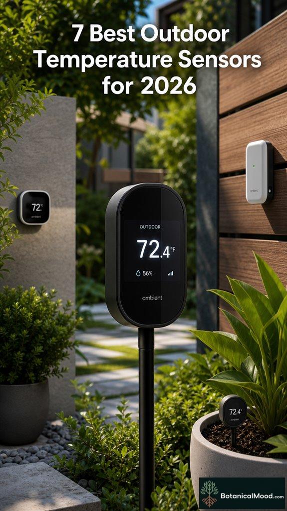 top outdoor temperature sensors