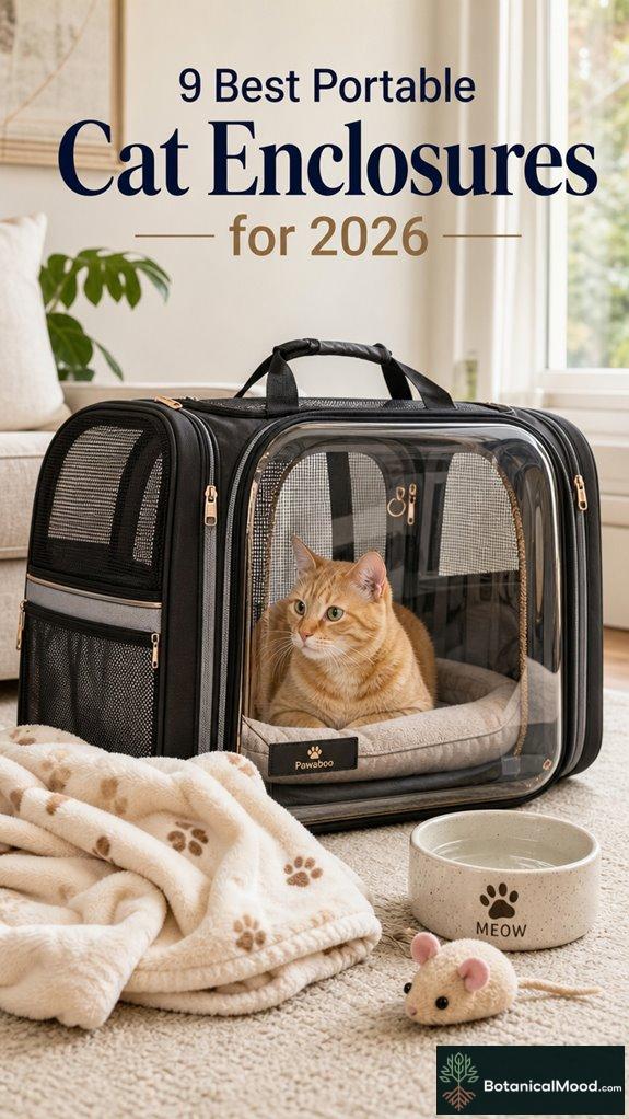 top portable cat enclosures