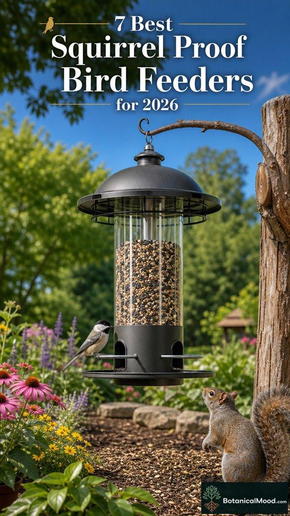 top squirrel proof feeders