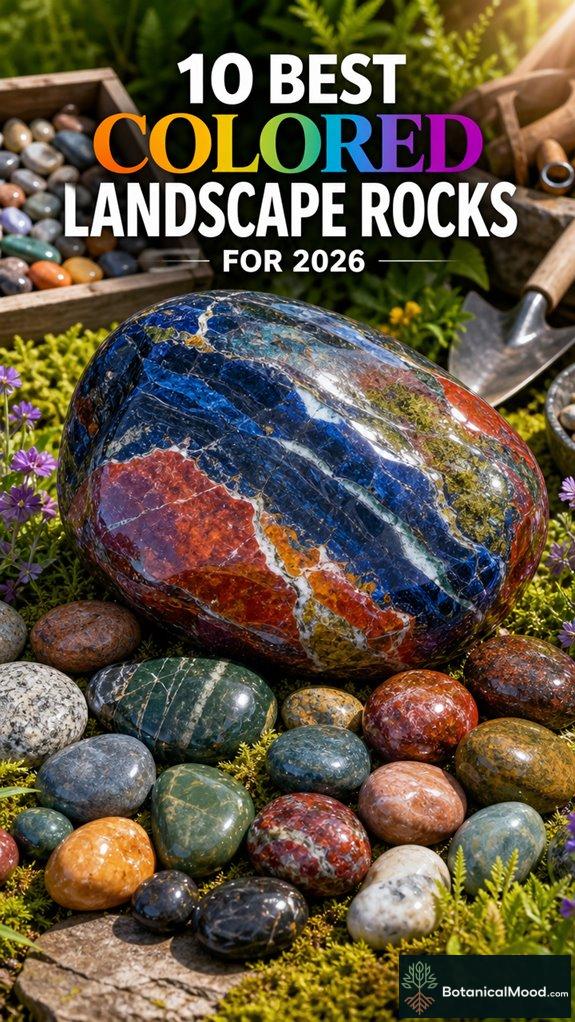 top vibrant landscape rocks