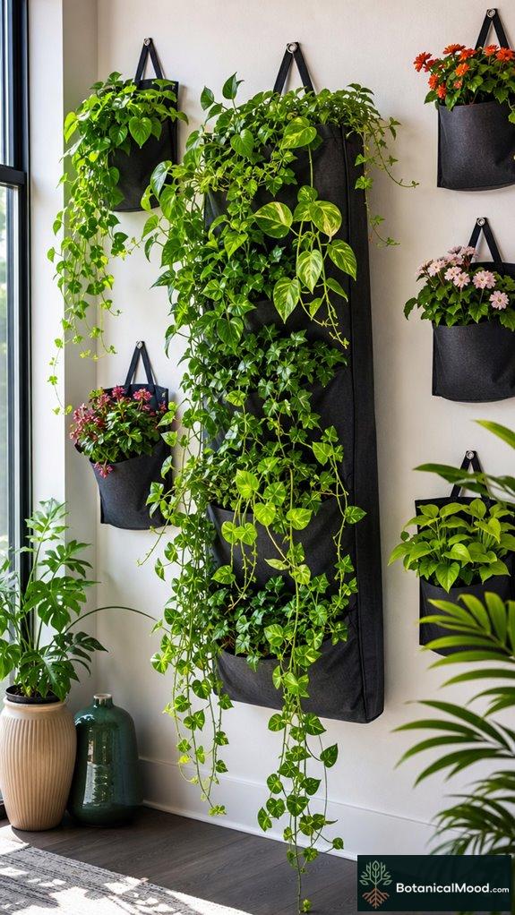 top wall planter bags