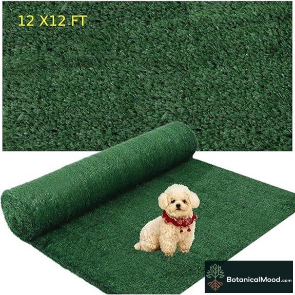 12ft x 12ft Outdoor Artificial Grass Rug