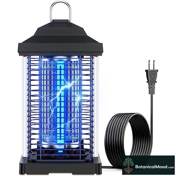 Outdoor Bug Zapper with UV & LED Lamps