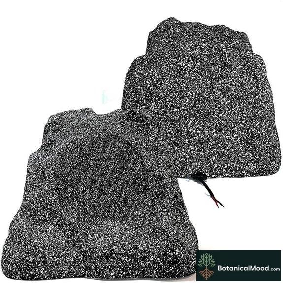 STUDIOFINIX Waterproof Outdoor Rock Speakers (Pair)