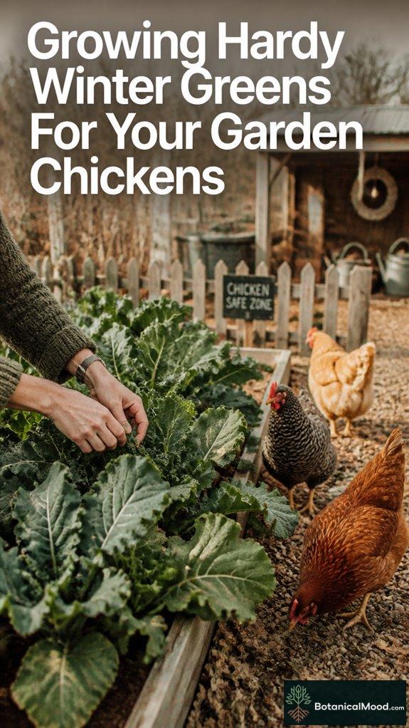 winter garden greens cultivation