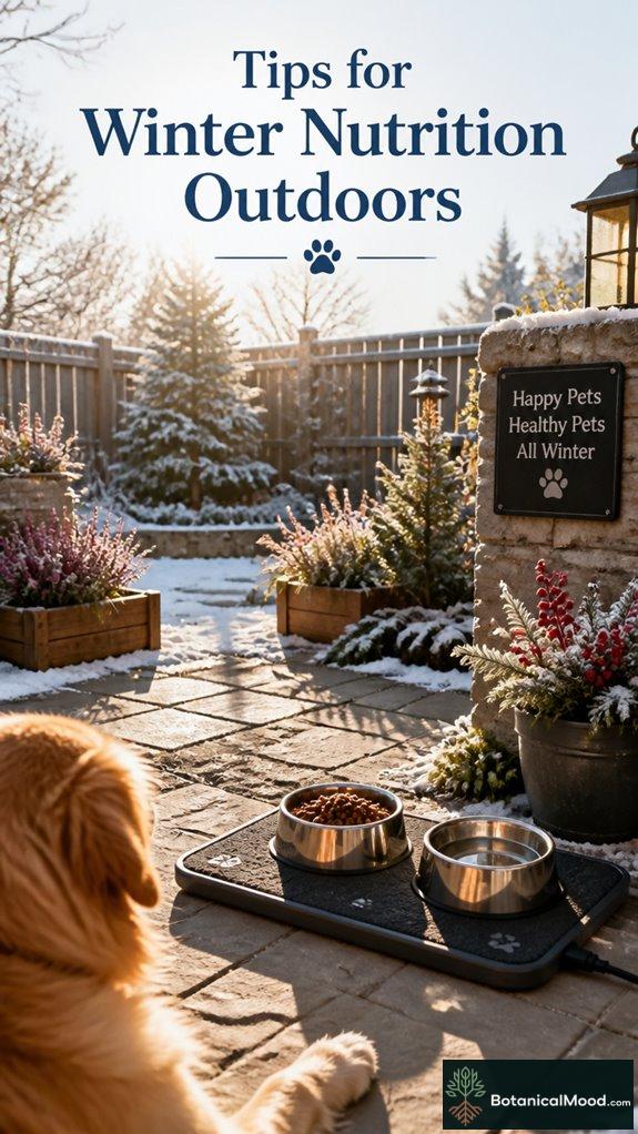 winter pet feeding solution