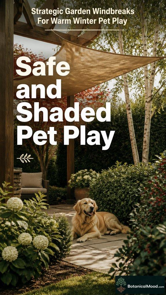 winter pet garden protection