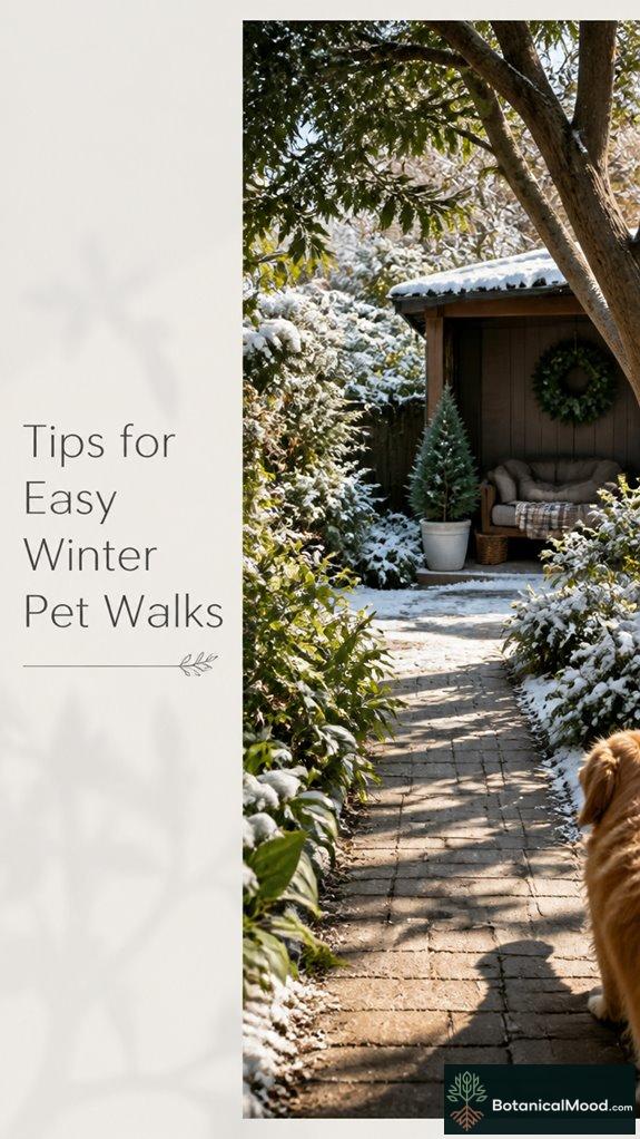 winter pet pathway maintenance